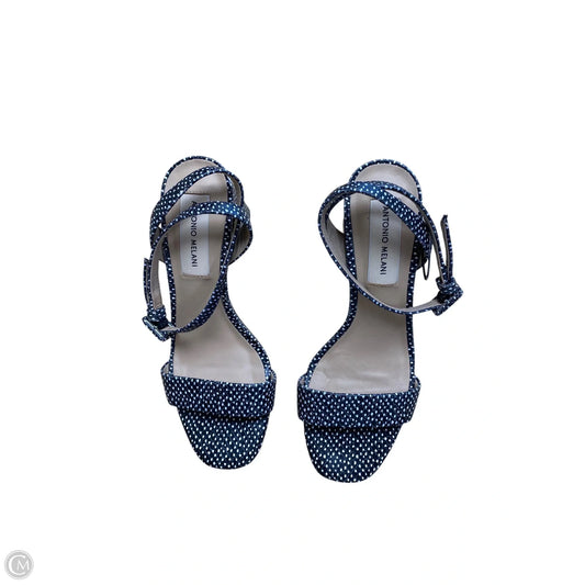 Shoes Heels Block By Antonio Melani In Polkadot Pattern, Size: 5