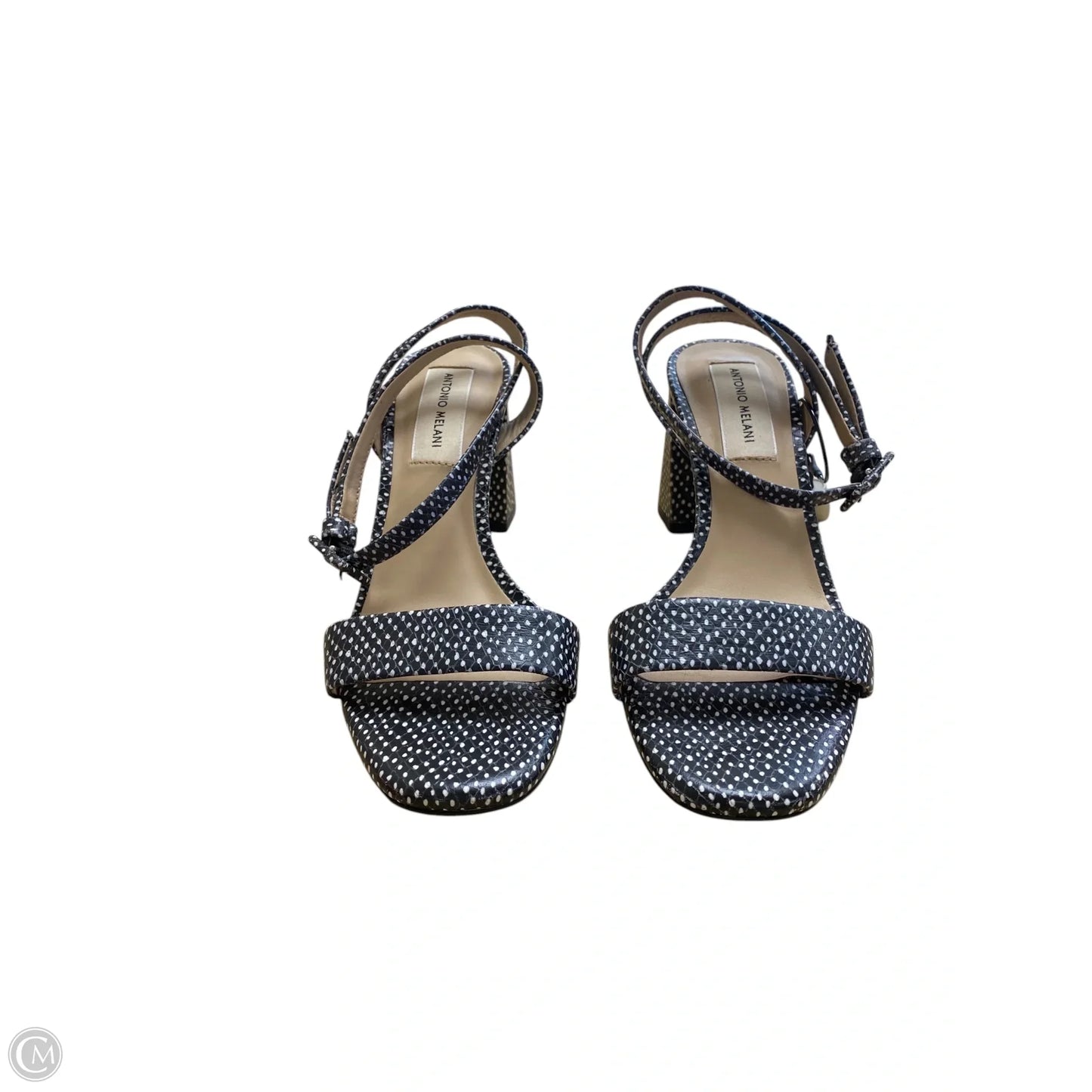 Shoes Heels Block By Antonio Melani In Polkadot Pattern, Size: 5