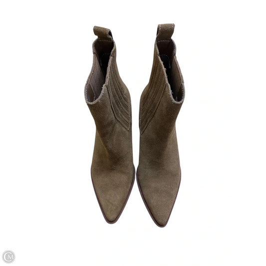 Boots Ankle Heels By Dolce Vita In Brown, Size: 6