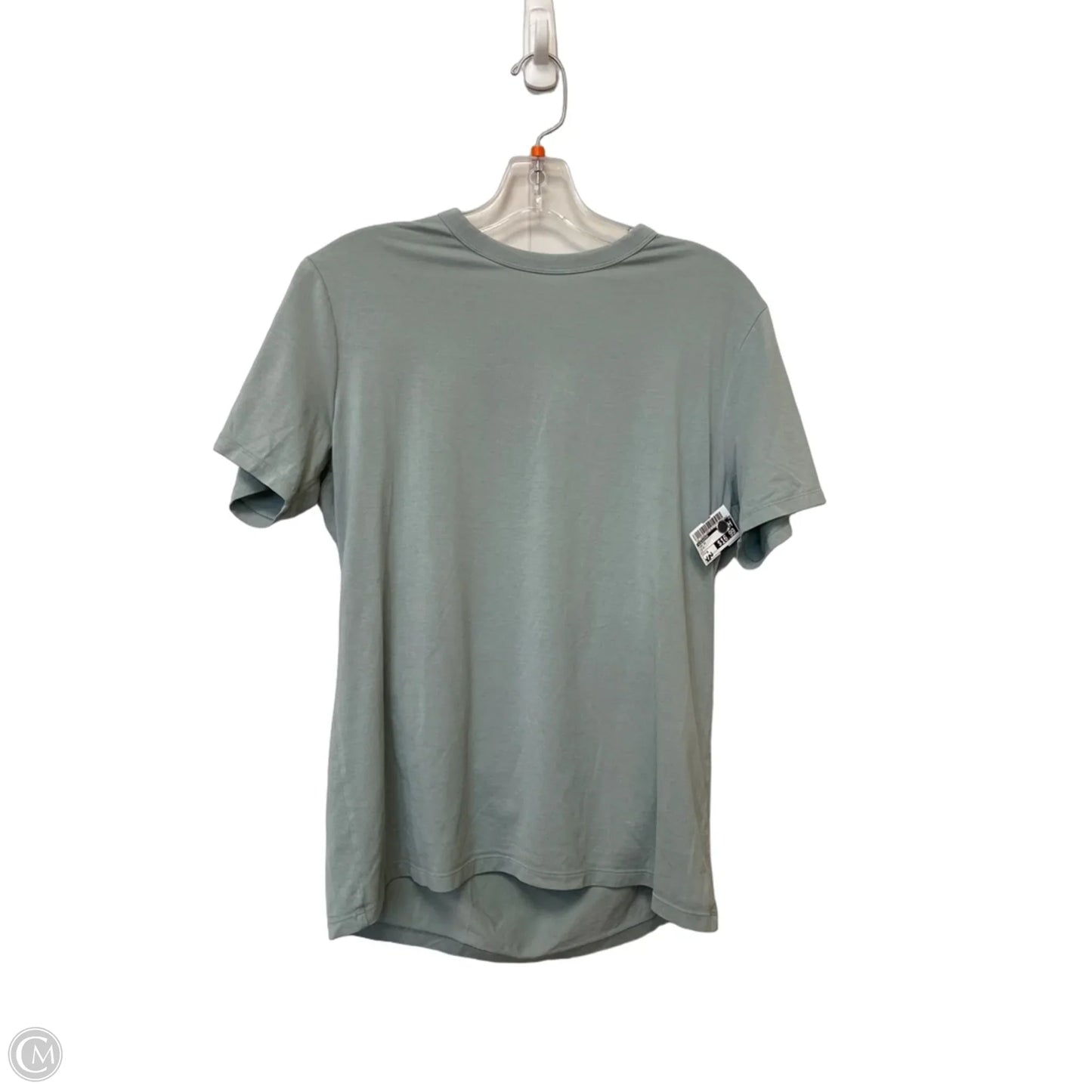 Top Short Sleeve By Lululemon In Blue, Size: M