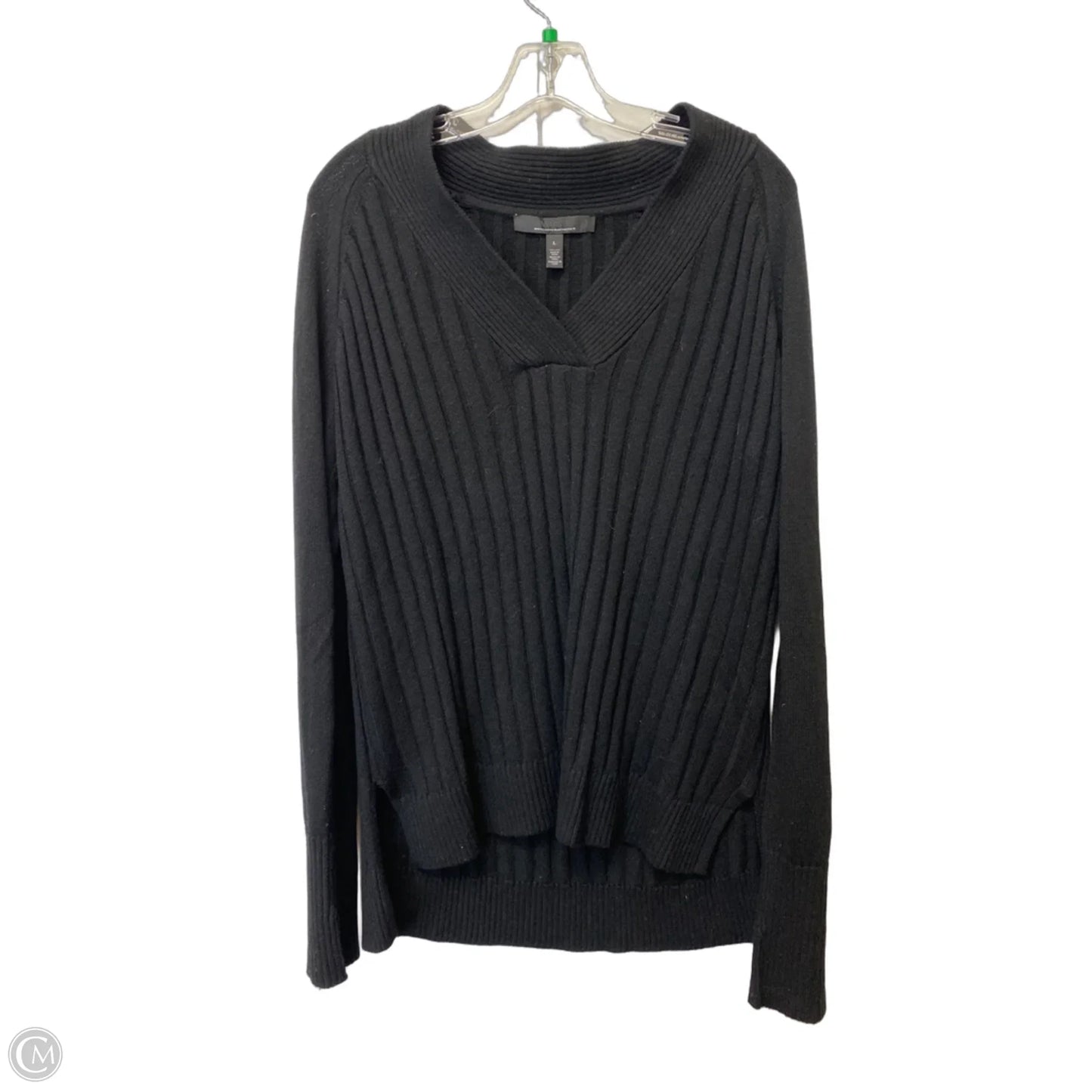 Top Long Sleeve By White House Black Market In Black, Size: L