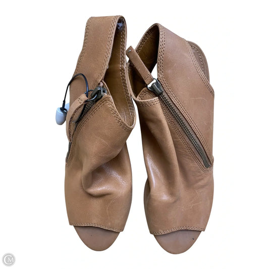 Shoes Heels Block By Aldo In Brown, Size: 8
