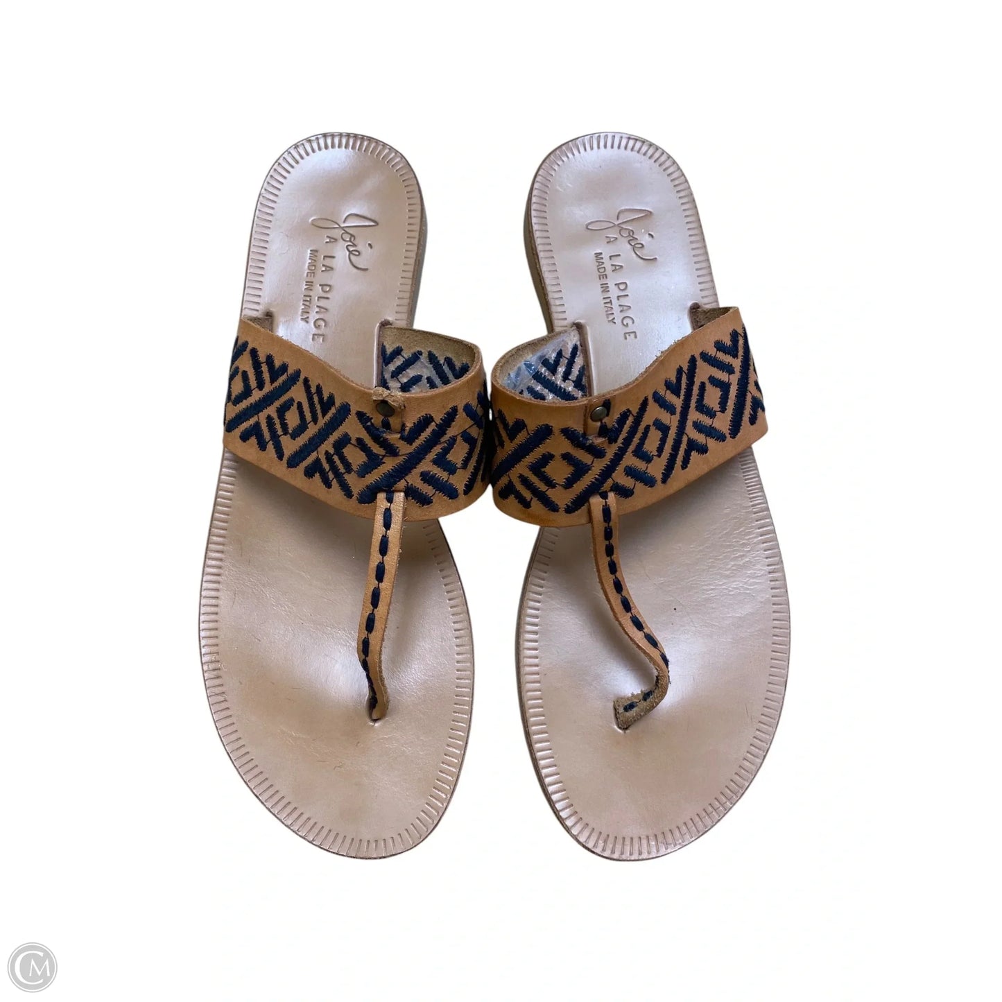 Shoes Flats By Joie In Black & Brown, Size: 9