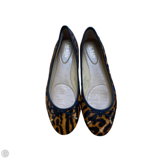 Shoes Flats By Ralph Lauren In Animal Print, Size: 9