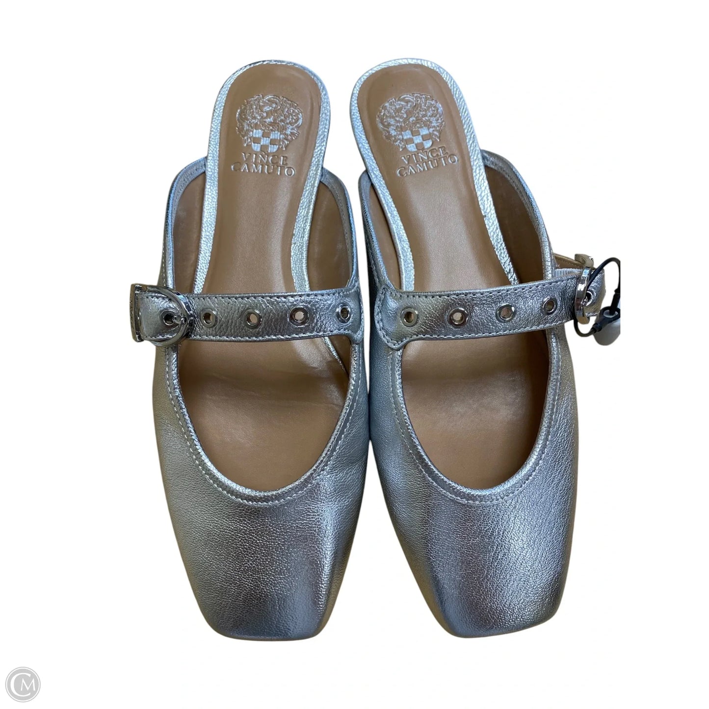 Shoes Flats By Vince Camuto In Silver, Size: 8