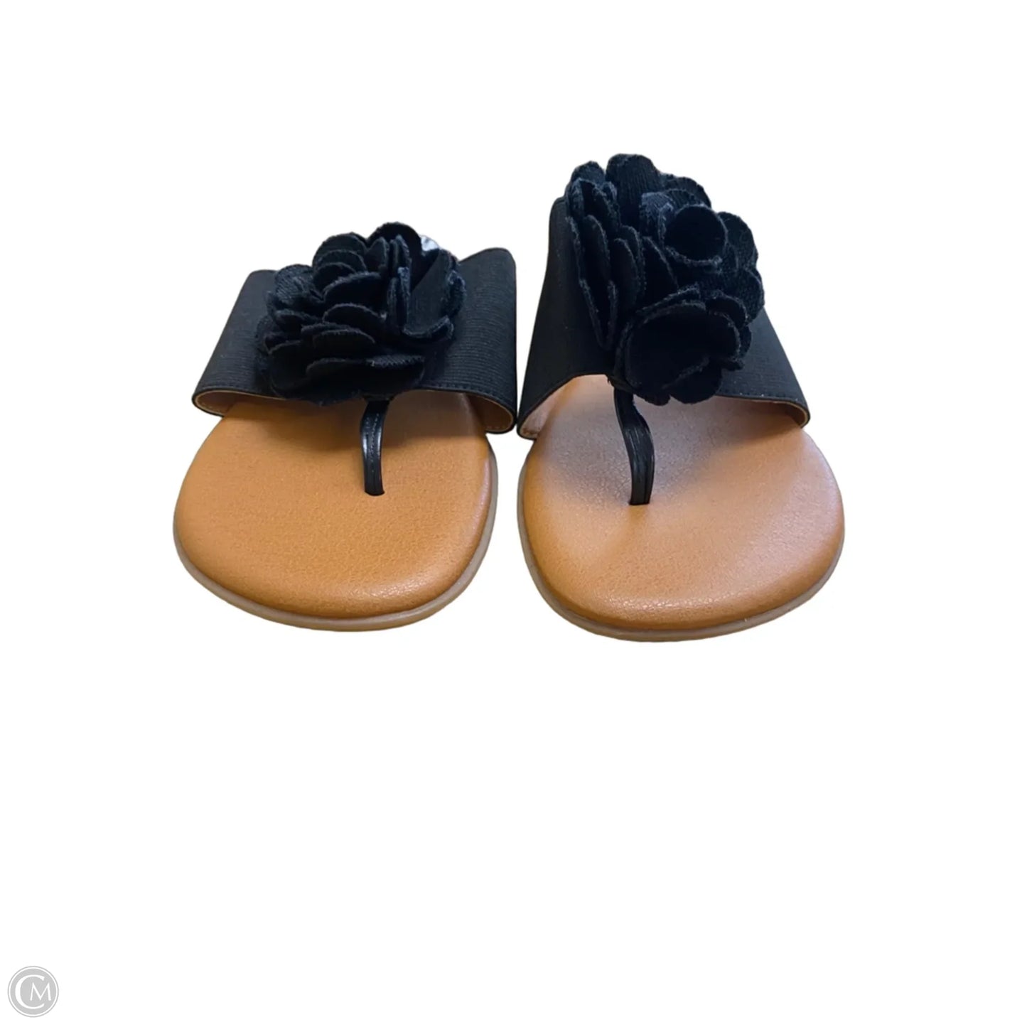 Shoes Flats By Clothes Mentor In Black, Size: 7.5