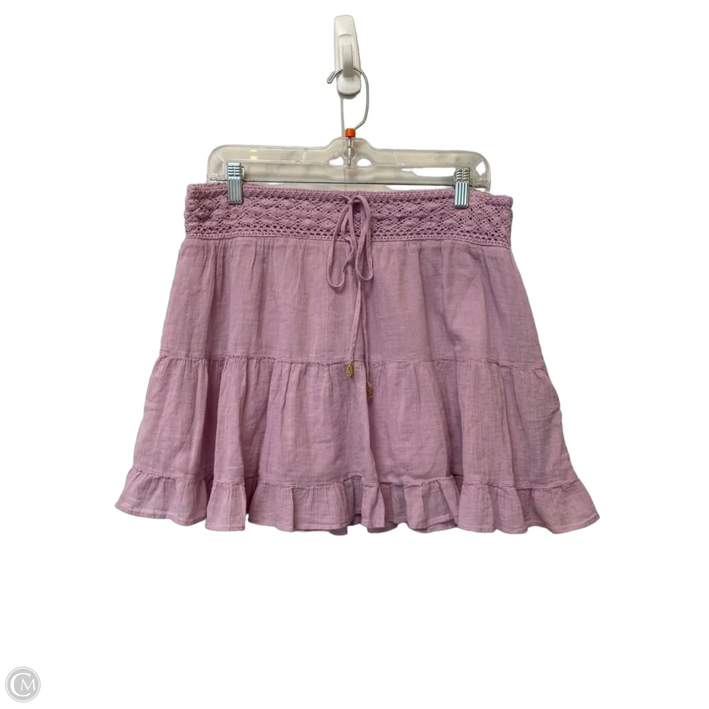 Skirt Mini & Short By Free People In Purple, Size: M