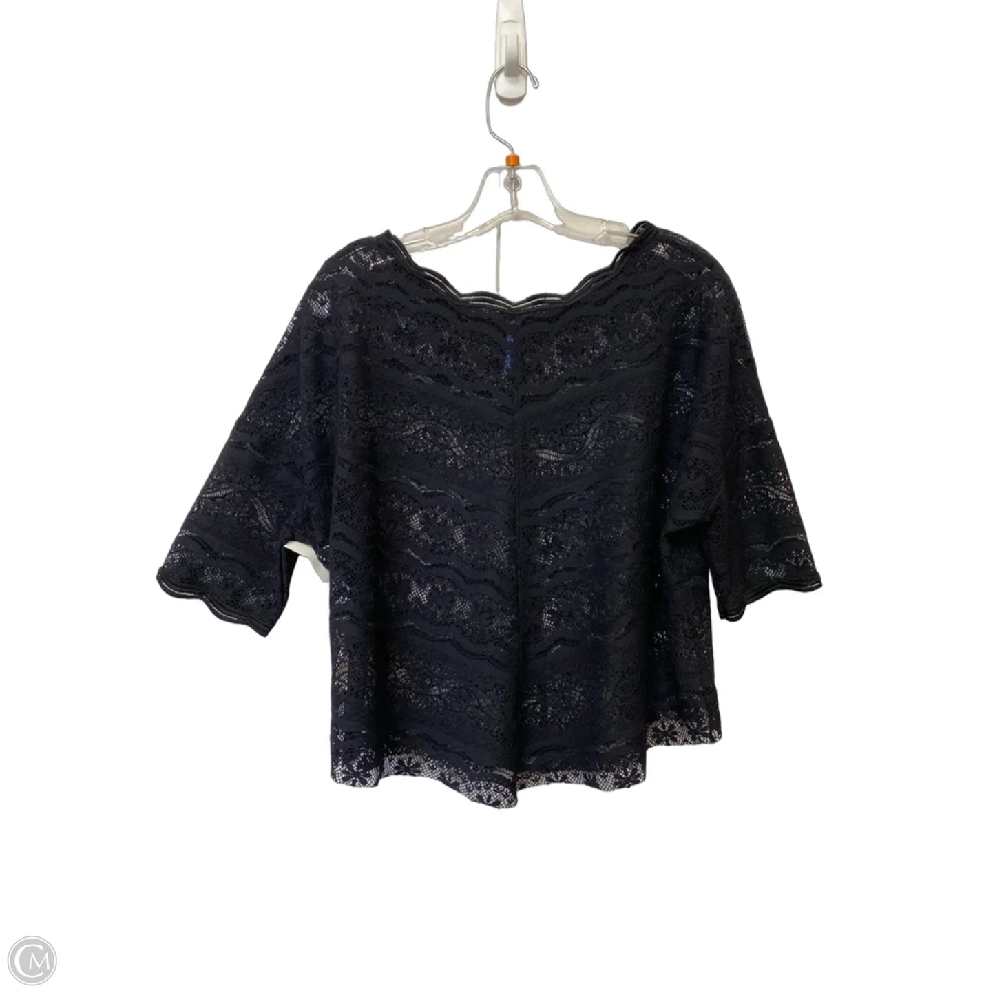 Top Short Sleeve By Free People In Black, Size: Xs