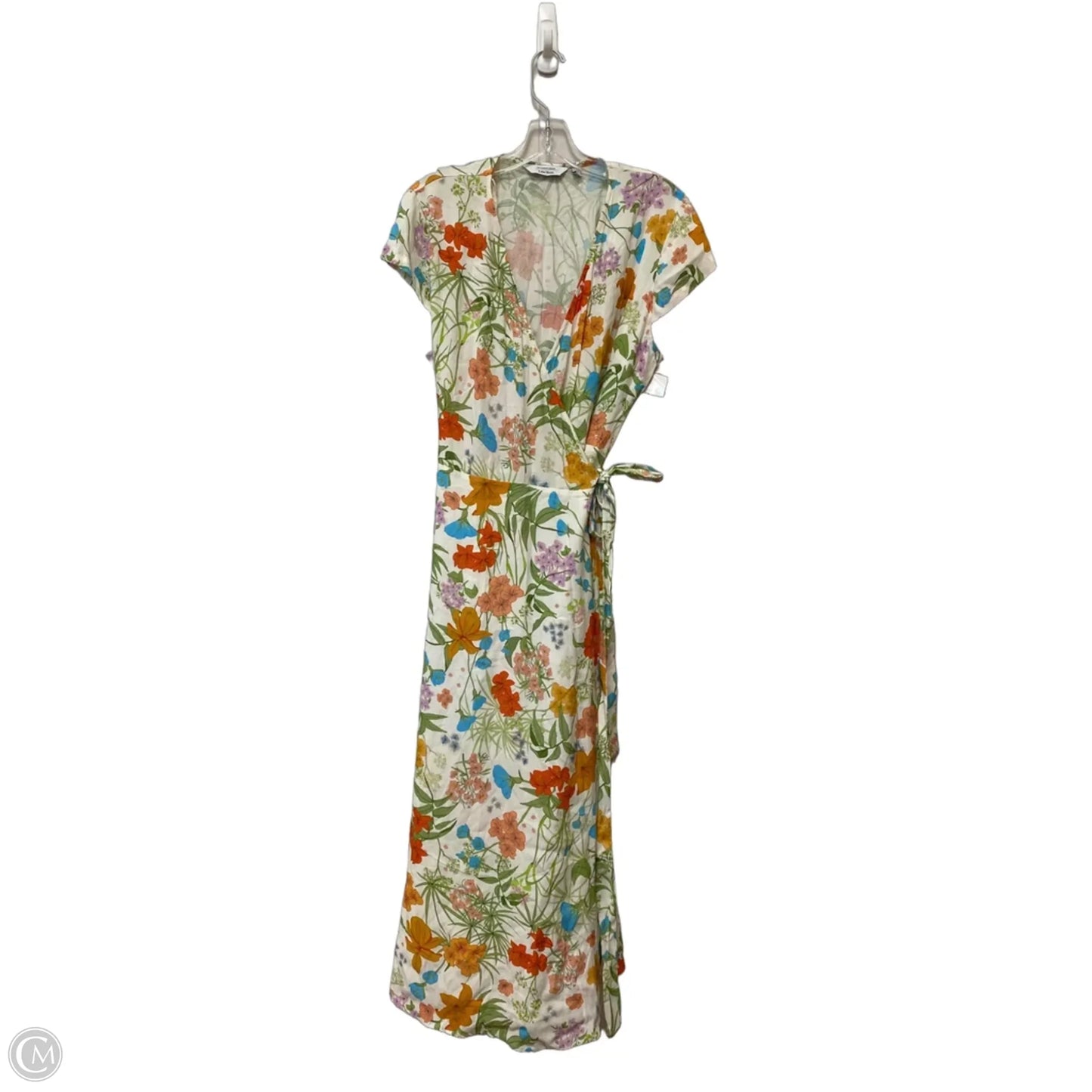 Dress Casual Maxi By Cmb In Floral Print, Size: 12
