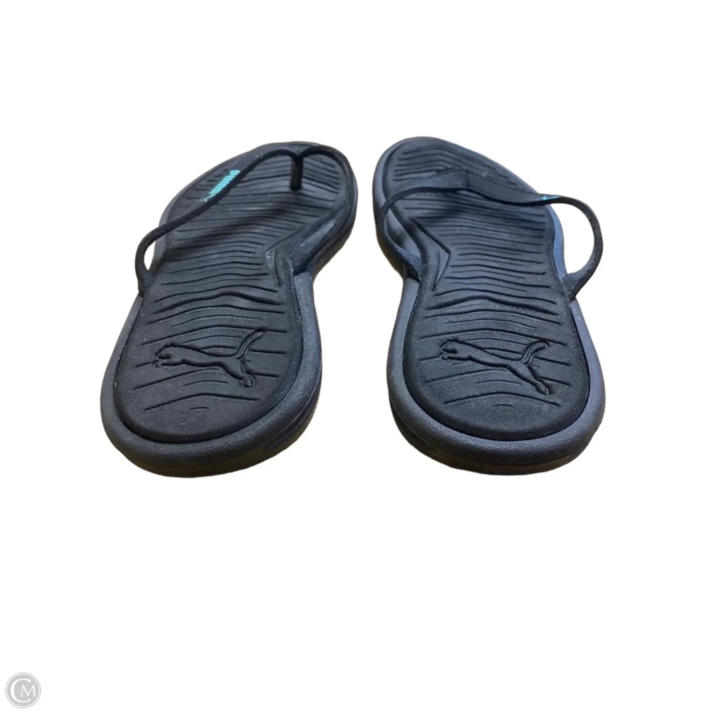Shoes Flats By Puma In Black, Size: 9