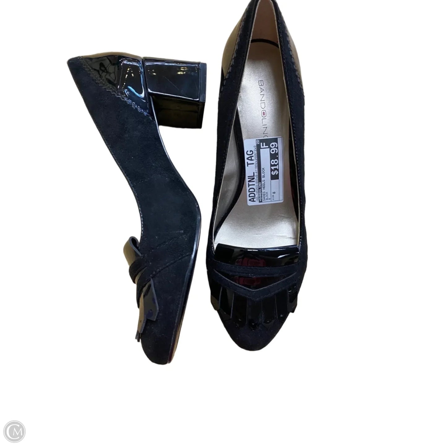 Shoes Heels Block By Bandolino In Black, Size: 8