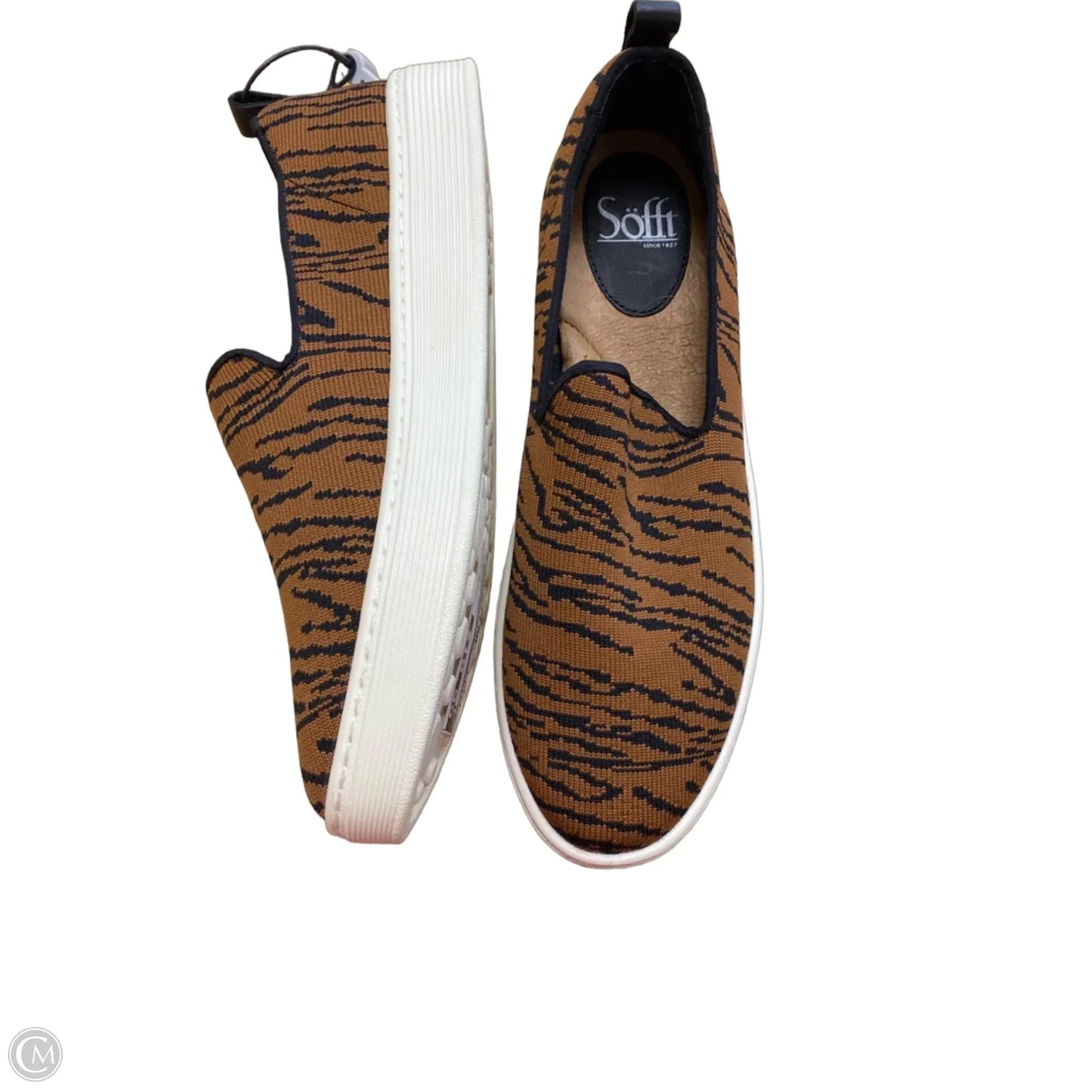 Shoes Flats By Sofft In Animal Print, Size: 8