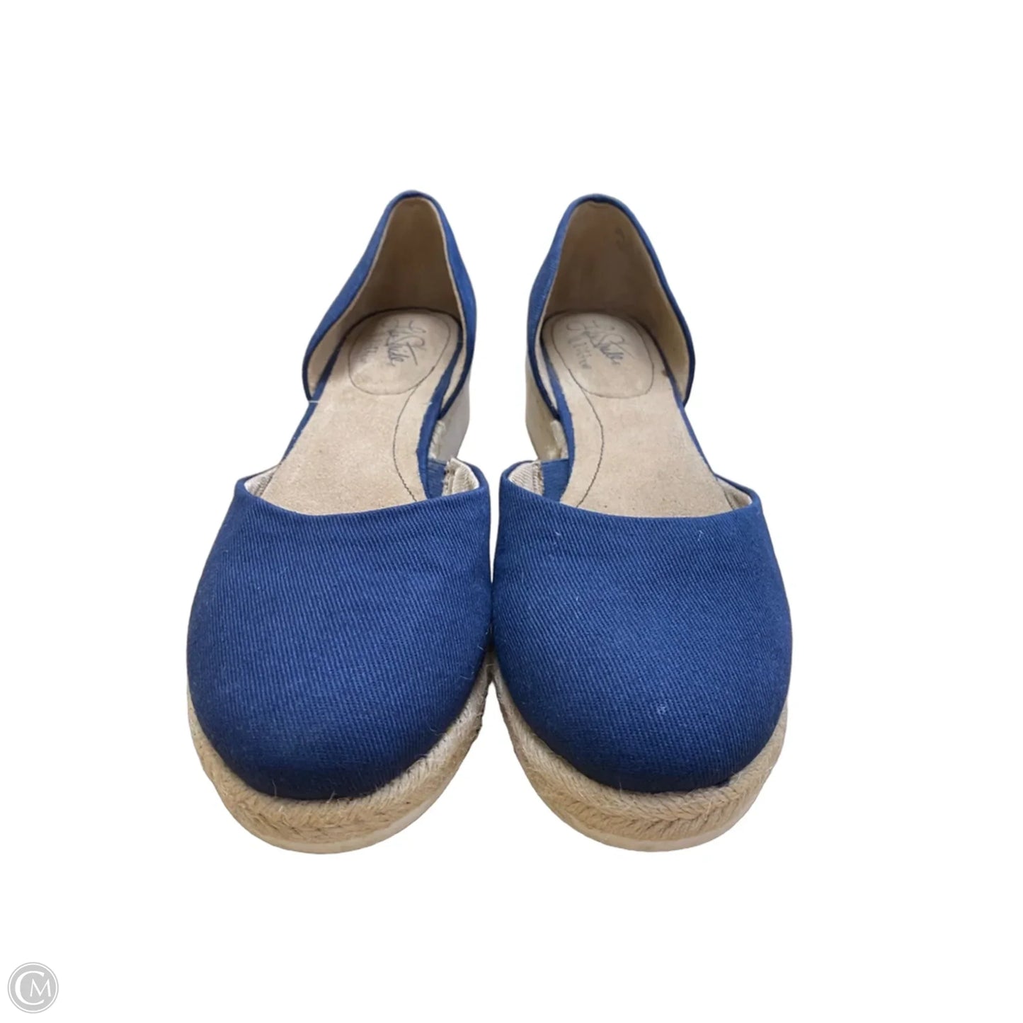 Shoes Heels Wedge By Life Stride In Navy, Size: 8.5