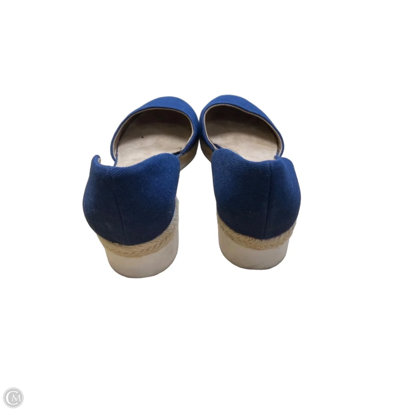 Shoes Heels Wedge By Life Stride In Navy, Size: 8.5