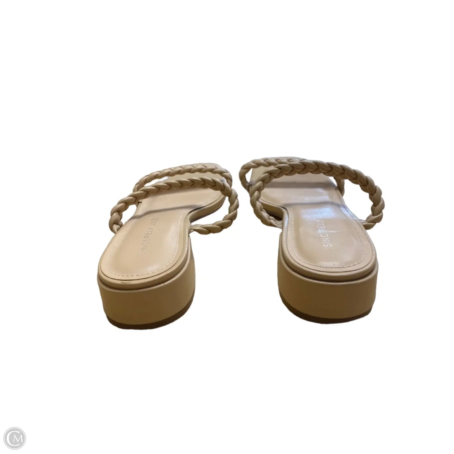 Shoes Heels Block By Sincerely Jules In Tan, Size: 10