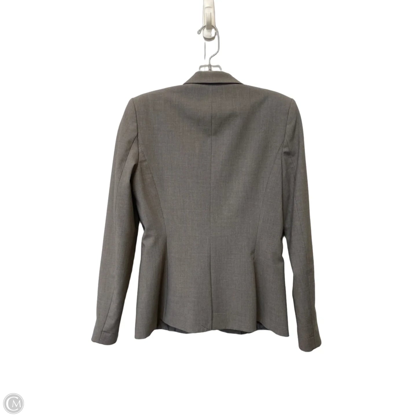 Blazer By Calvin Klein In Grey, Size: 10