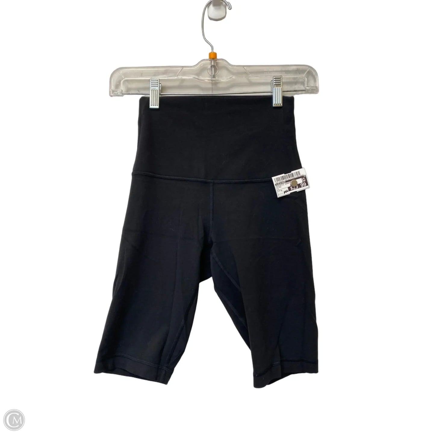 Athletic Shorts By Lululemon In Black, Size: 4