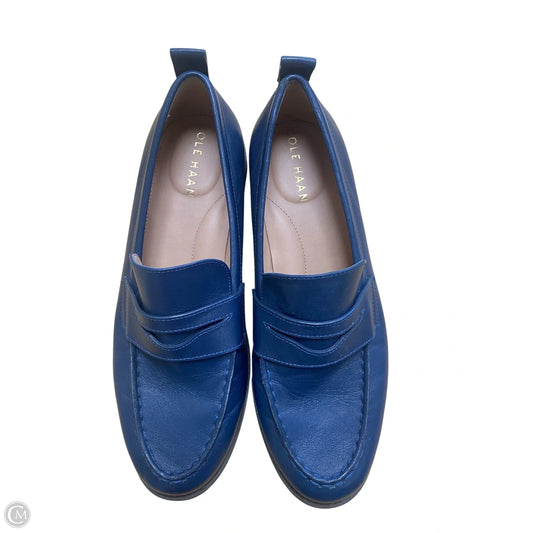 Shoes Flats By Cole-haan In Blue, Size: 6.5