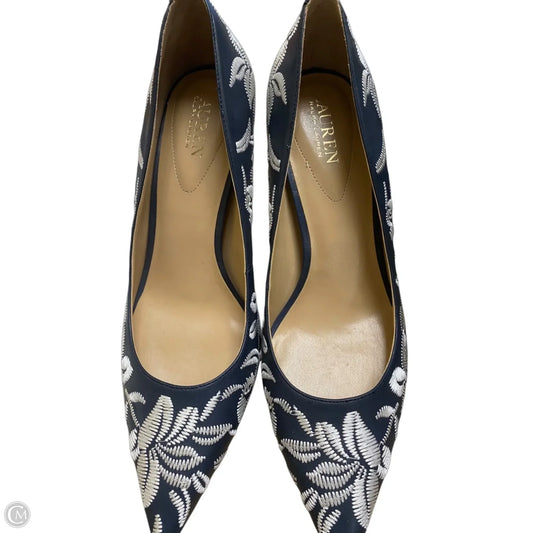 Shoes Heels Stiletto By Ralph Lauren In Floral Print, Size: 10