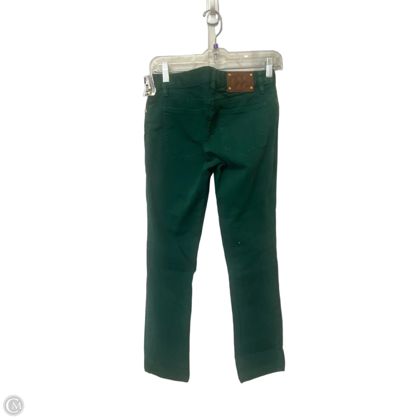 Pants Designer By Tory Burch In Green, Size: 26