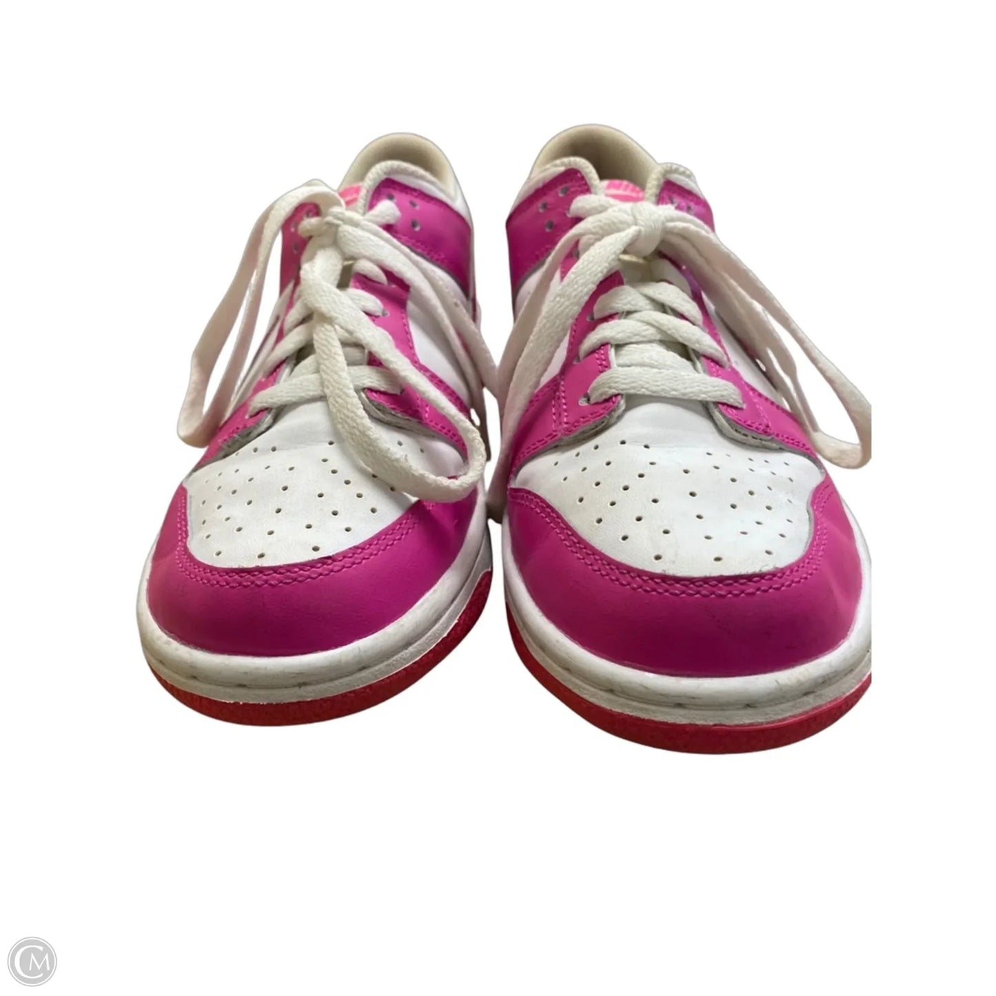 Shoes Athletic By Nike In Pink & White, Size: 5.5