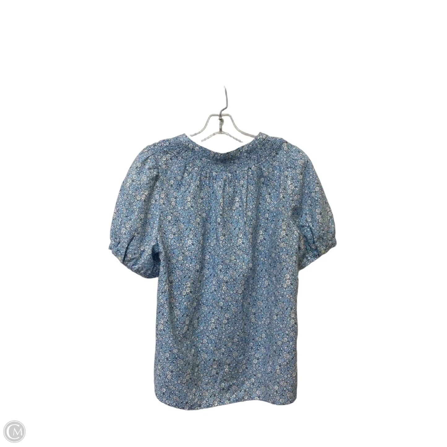 Top Short Sleeve By J. Crew In Blue, Size: M