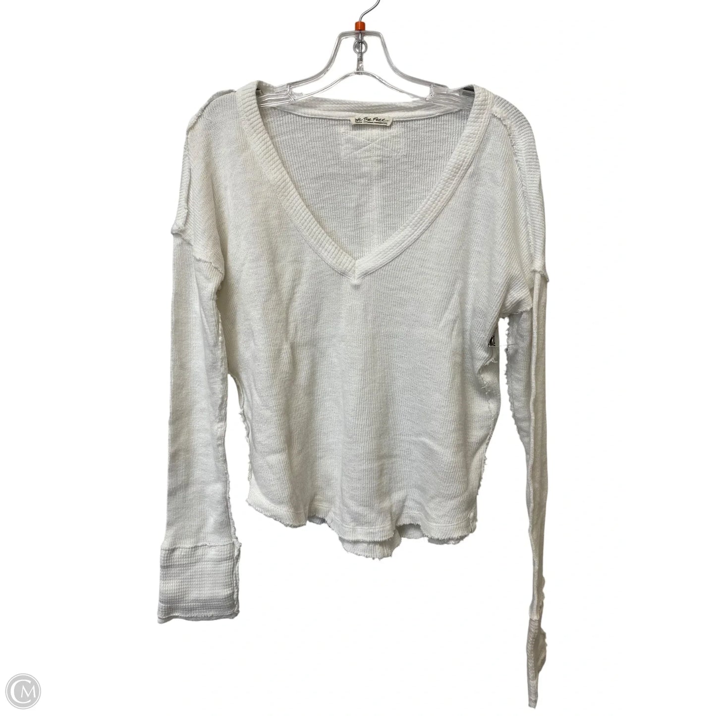 Top Long Sleeve By We The Free In White, Size: 0