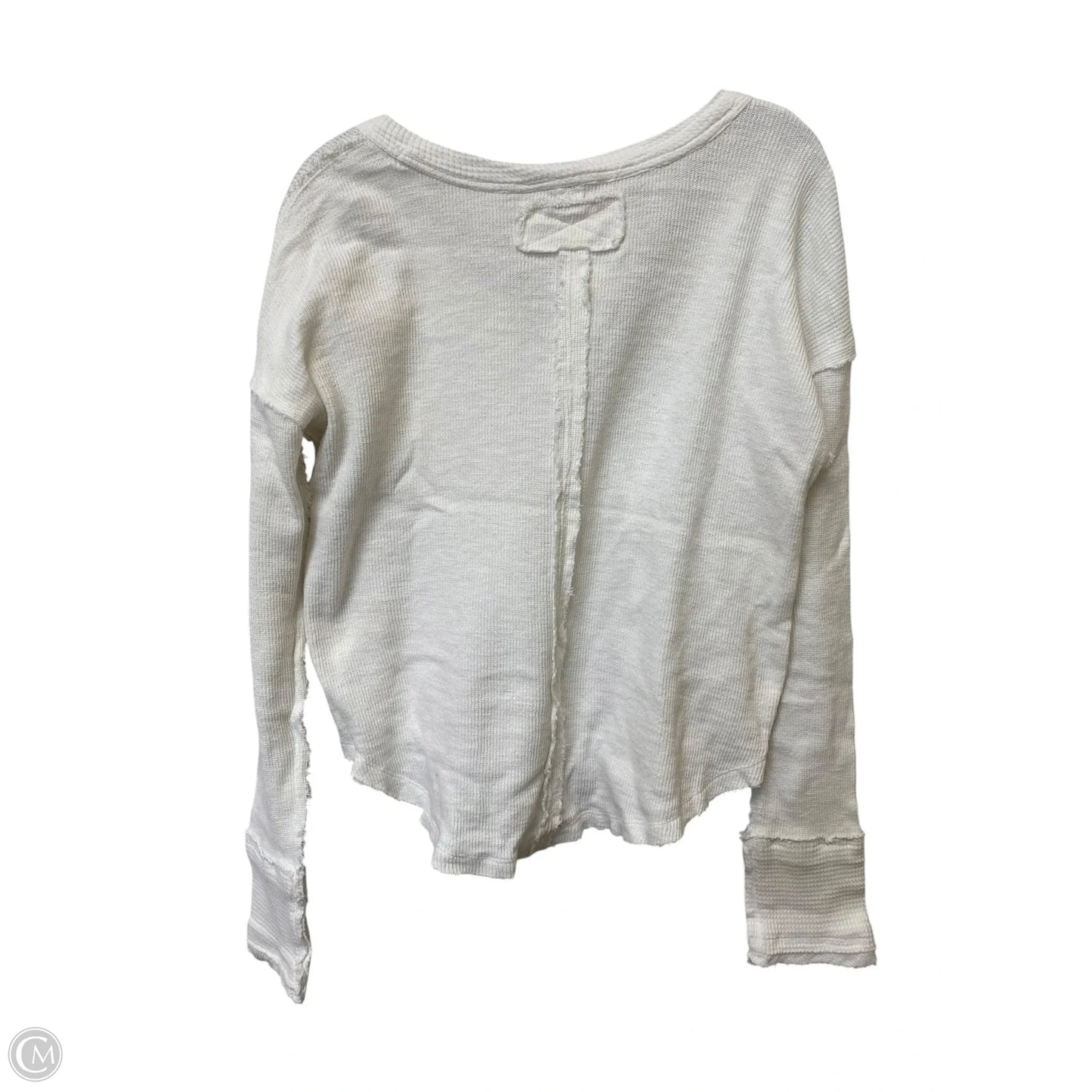 Top Long Sleeve By We The Free In White, Size: 0