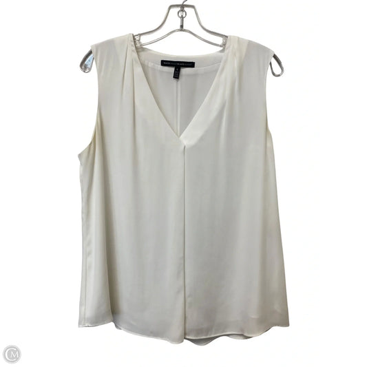 Top Sleeveless By White House Black Market In White, Size: 8