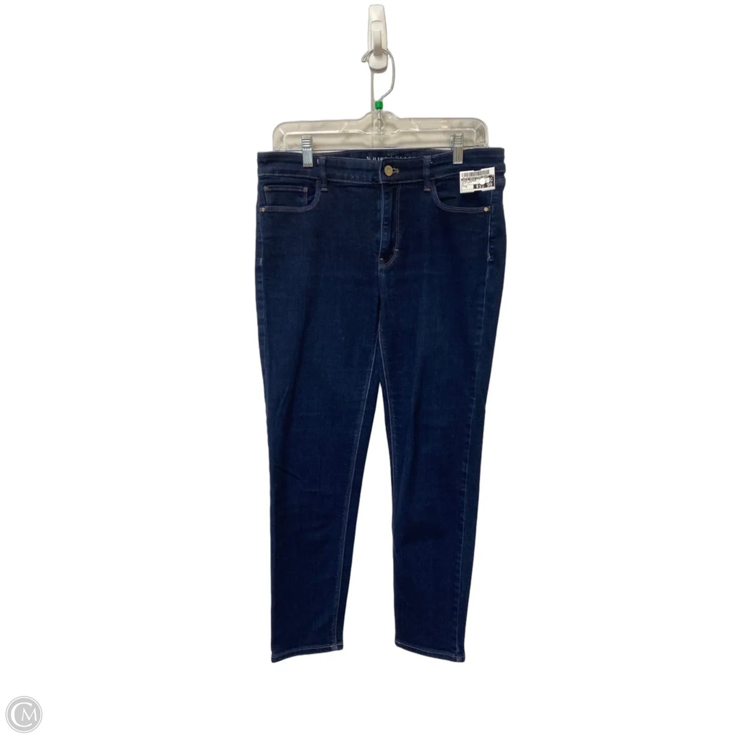 Jeans Cropped By White House Black Market In Blue Denim, Size: 8
