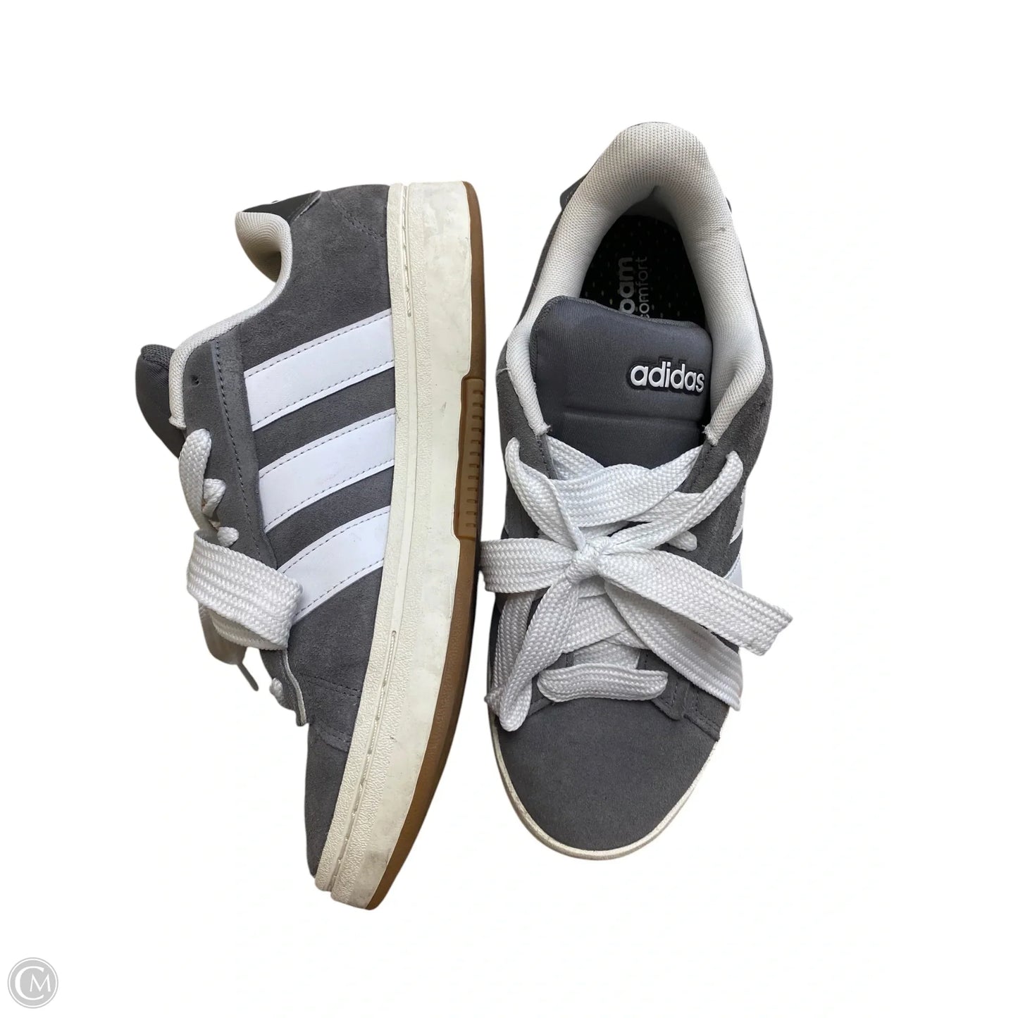 Shoes Athletic By Adidas In Grey, Size: 8.5