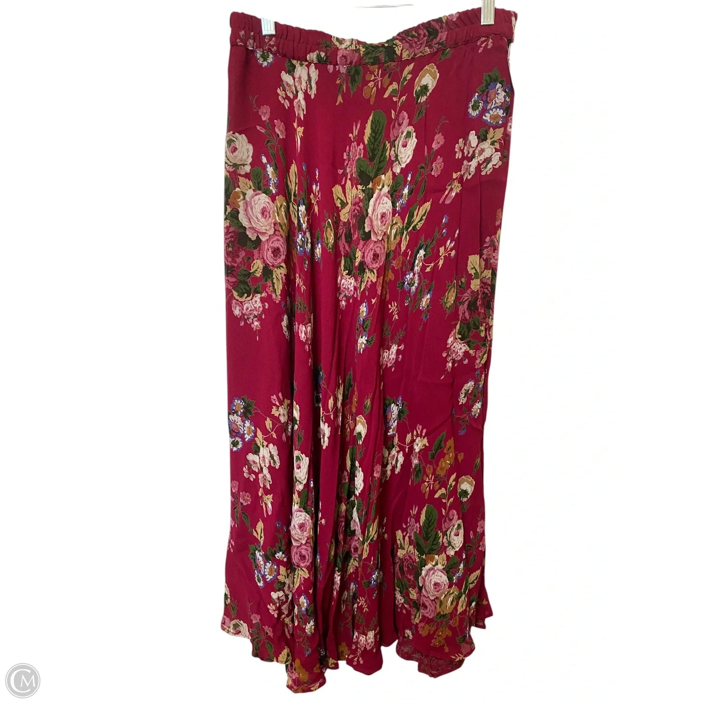 Skirt Maxi By Cmf In Red, Size: M