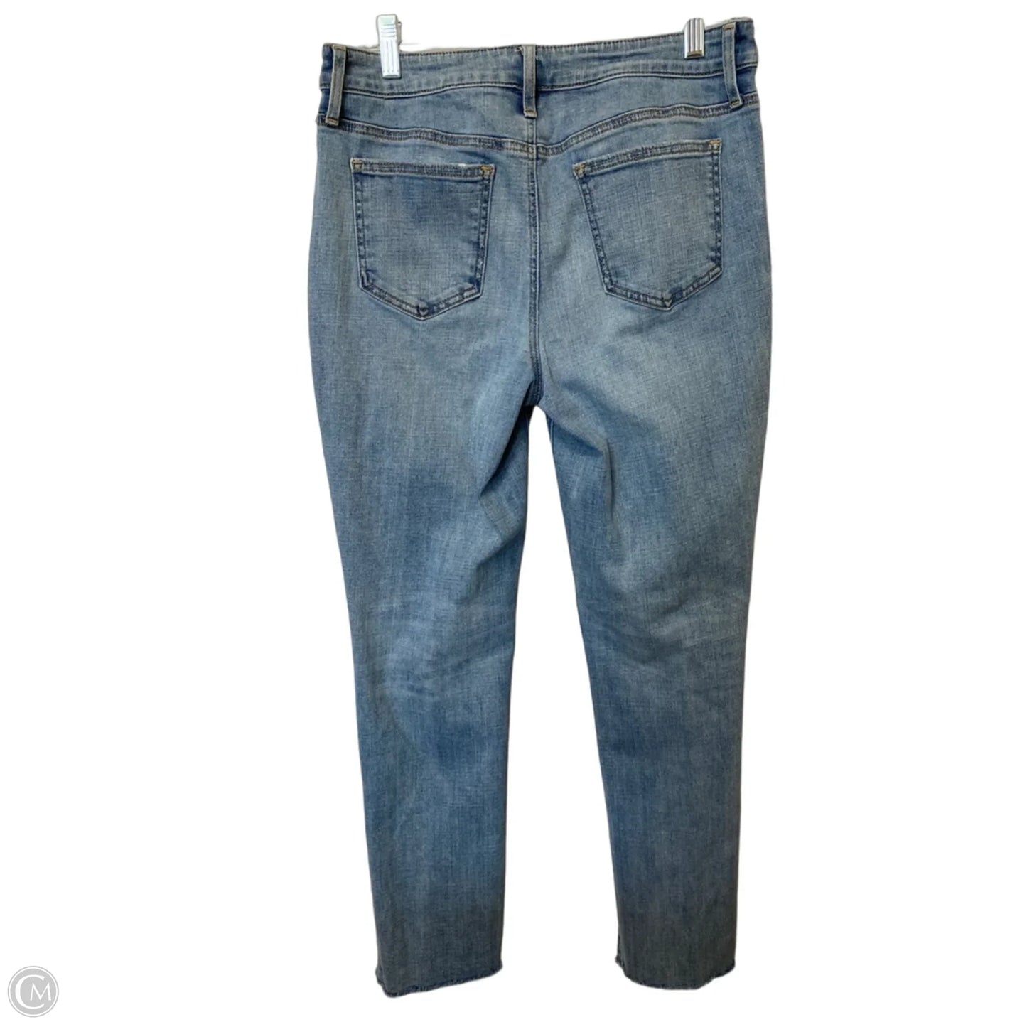 Jeans Skinny By Chicos In Blue Denim, Size: S