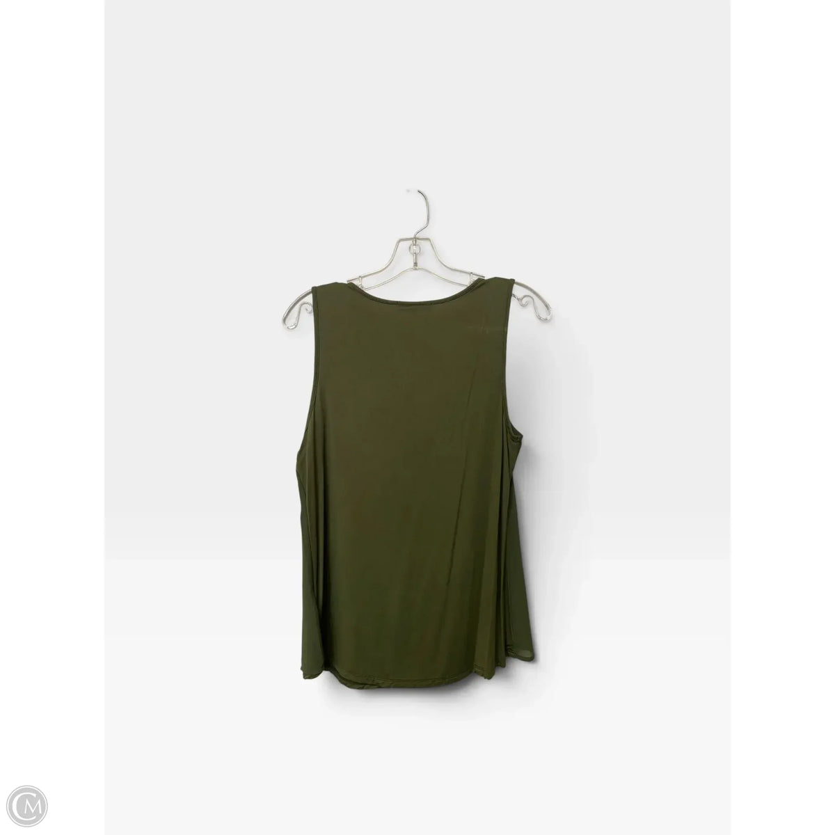 Top Sleeveless By Clothes Mentor In Green, Size: M