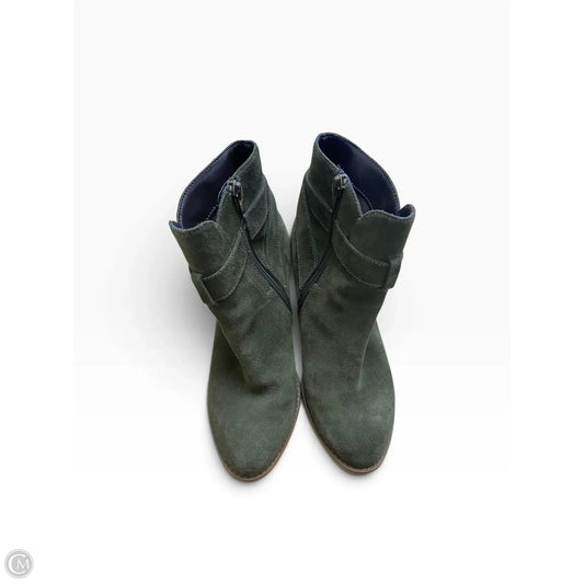 Boots Ankle Heels By Sole Society In Green, Size: 6.5