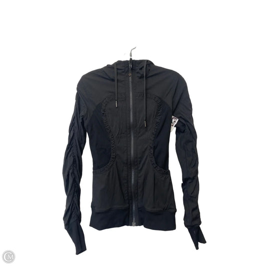 Jacket Windbreaker By Lululemon In Black, Size: S