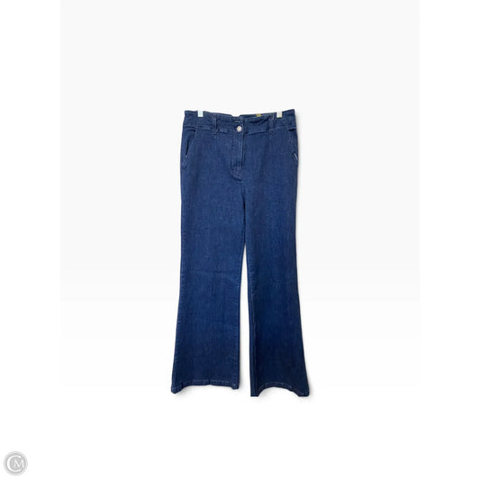 Jeans Wide Leg By Maeve In Blue Denim, Size: 8