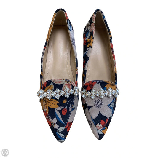 Shoes Heels Block By Clothes Mentor In Multi-colored, Size: 8