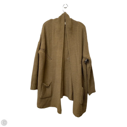 Cardigan By Clothes Mentor In Brown, Size: Xl
