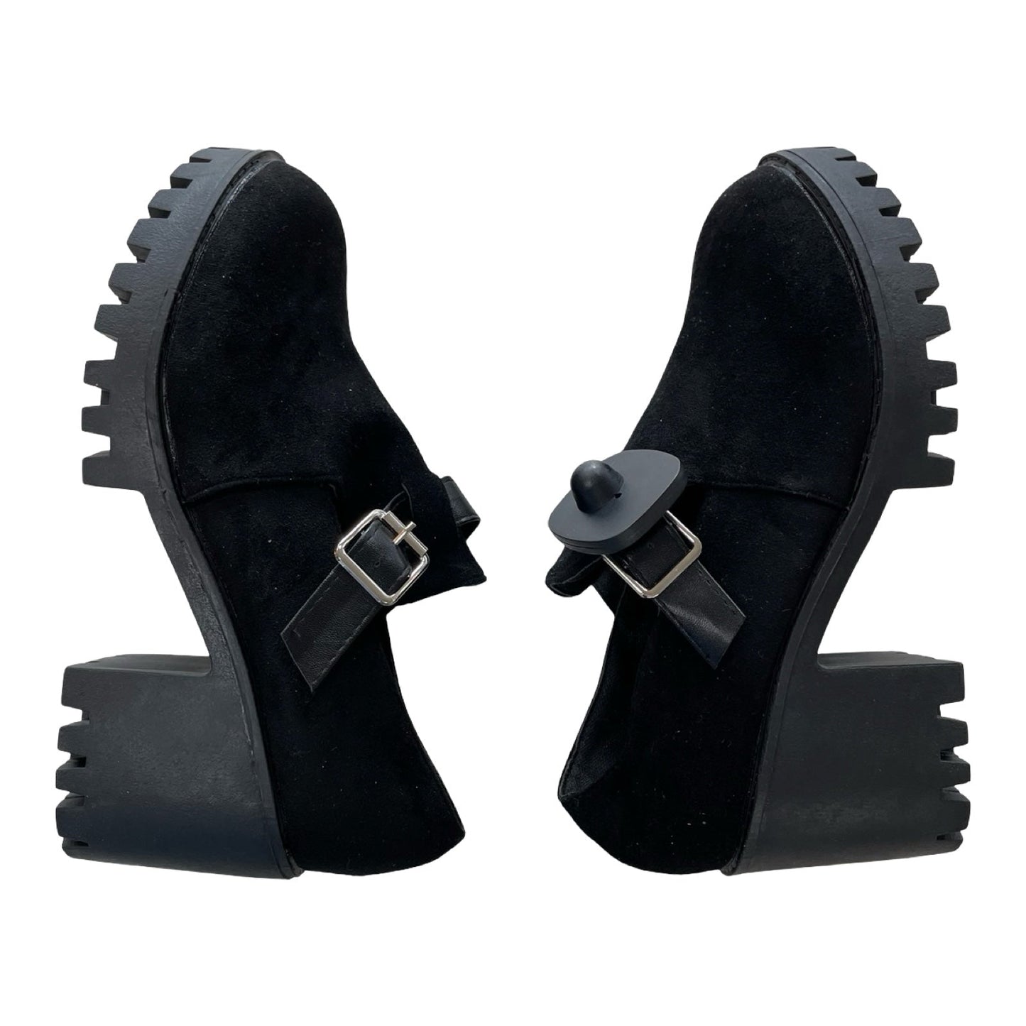 Shoes Heels Block By Clothes Mentor In Black, Size:9.5