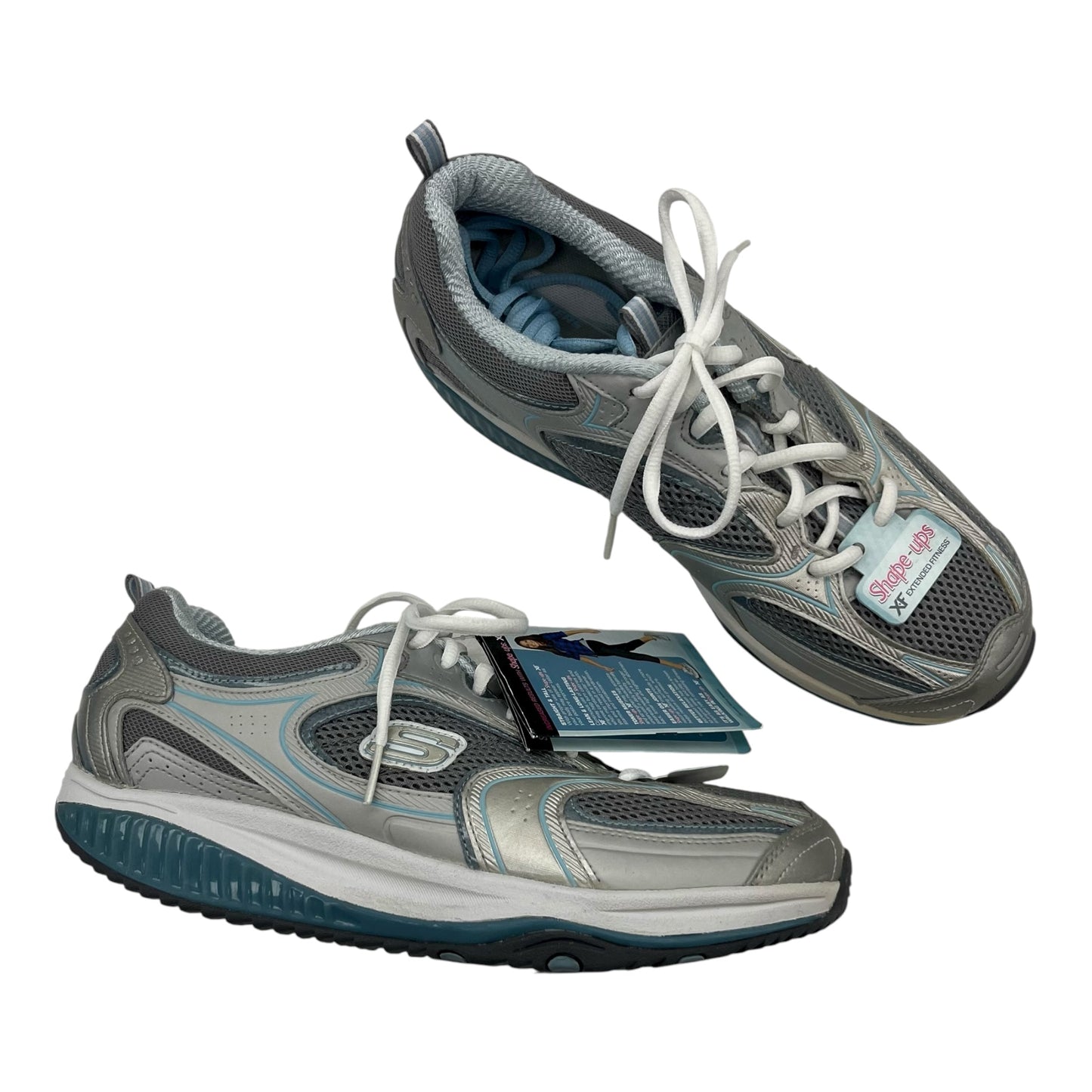 Shoes Sneakers By Skechers In Grey, Size:9.5