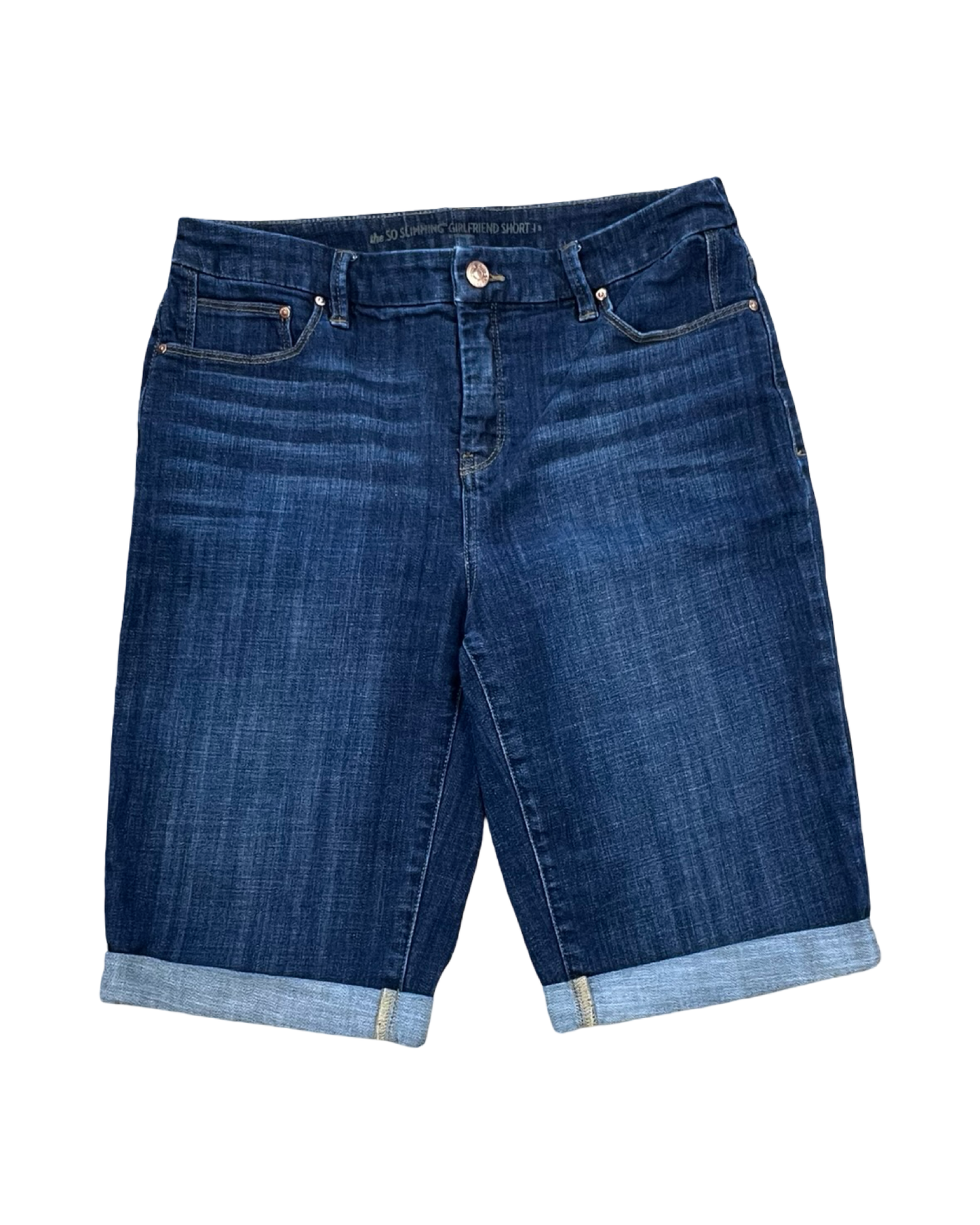 Shorts By Chicos In Blue Denim, Size:8