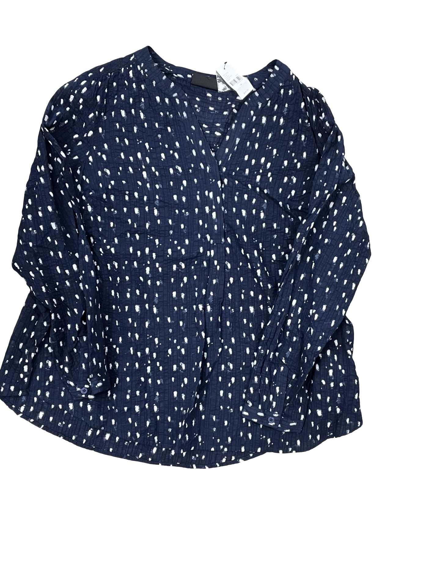 Top Ls By Lane Bryant In Navy, Size:1X