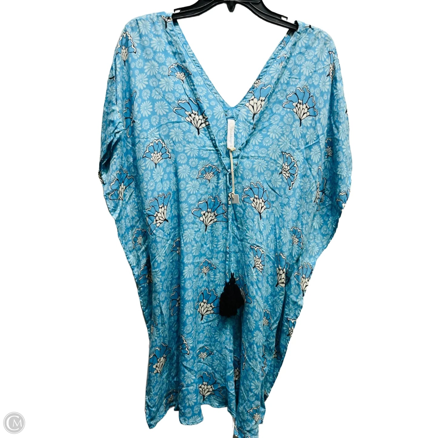 Tunic Short Sleeve By  coolchange In Blue & White, Size: Xs