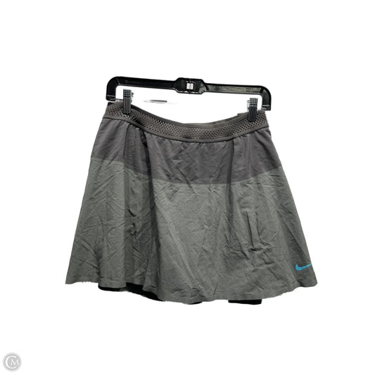 Athletic Skort By Nike Apparel In Grey, Size: Xl