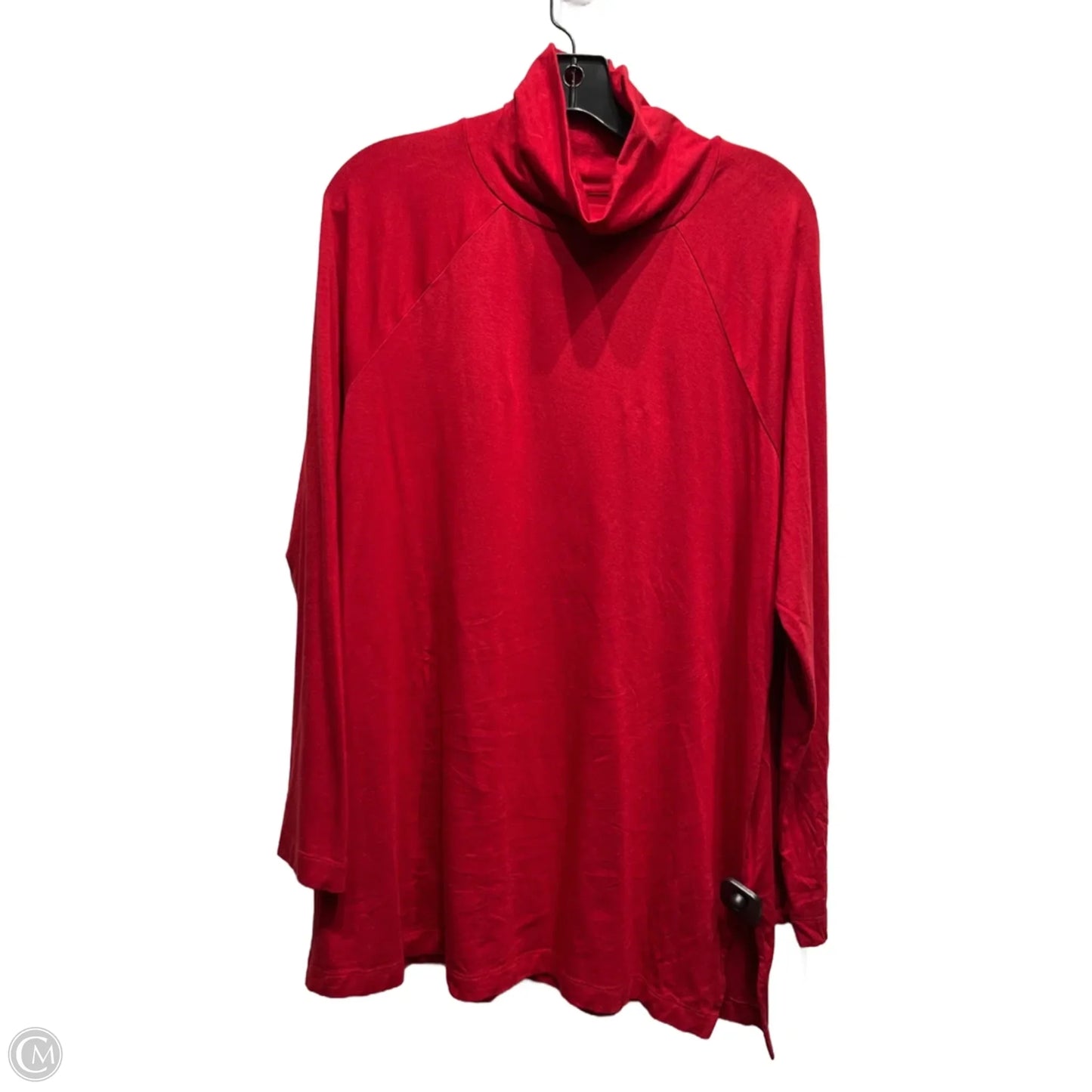 Top Long Sleeve By J. Jill In Red, Size: M