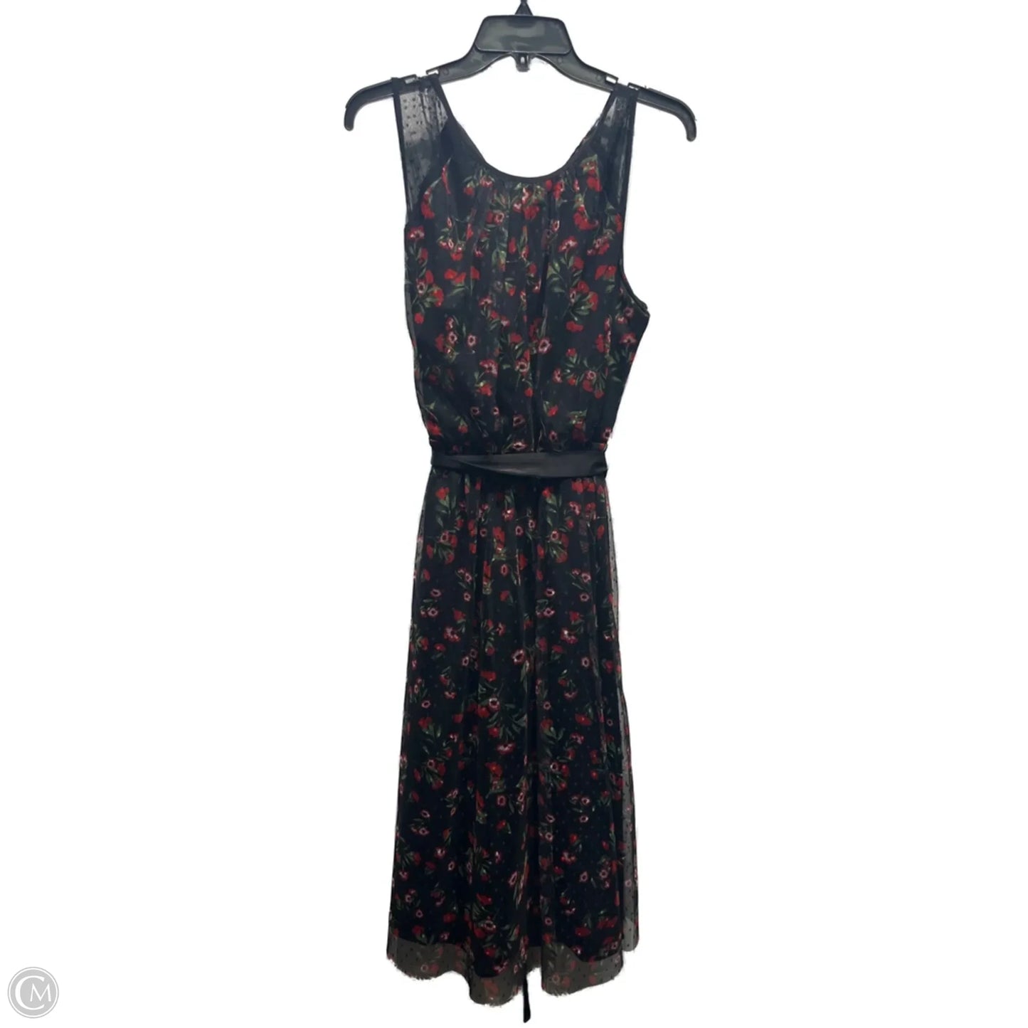 Dress Party Midi By Draper James In Black & Red, Size: L