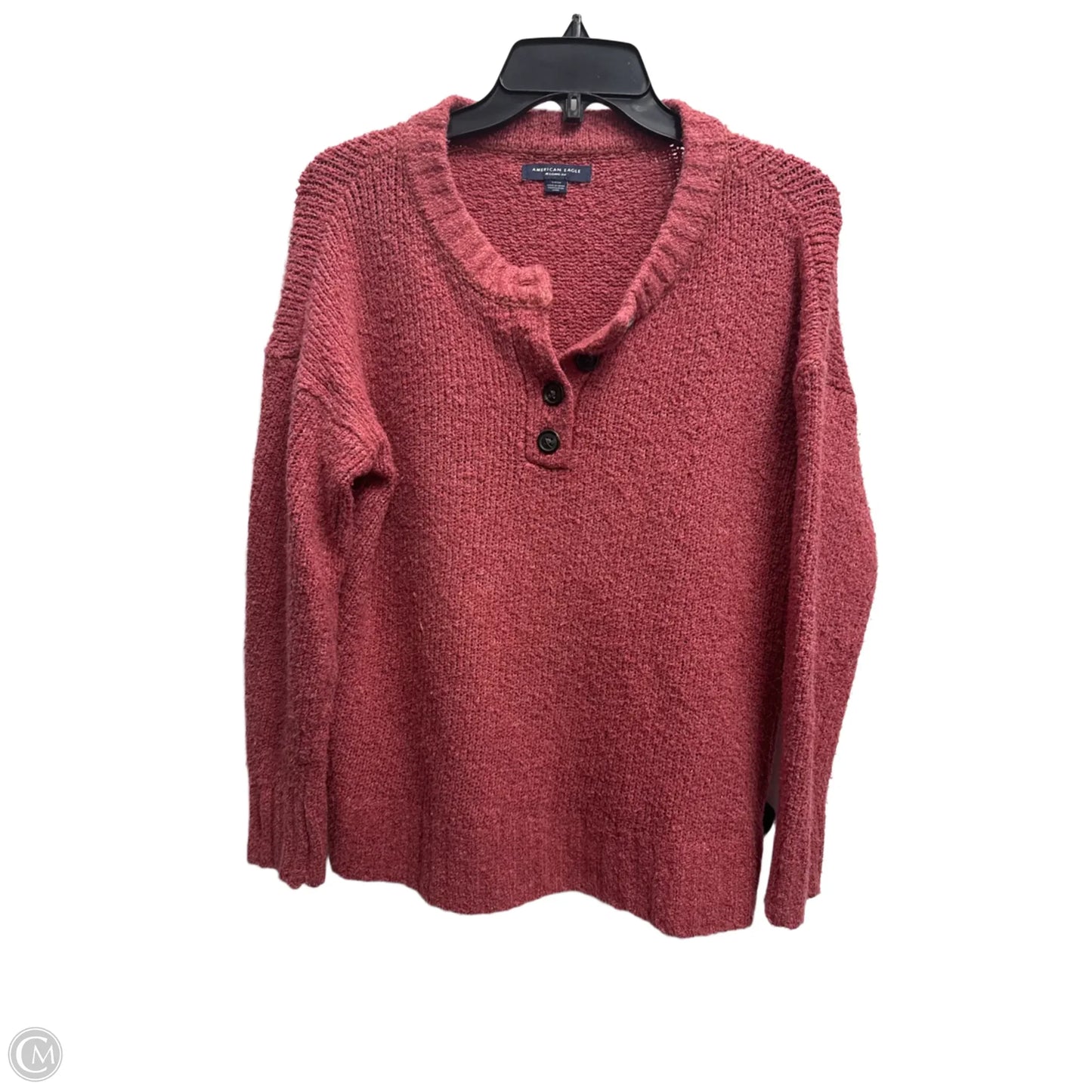 Sweater By American Eagle In Red, Size: S