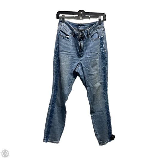Jeans Skinny By Inc In Blue Denim, Size: 12