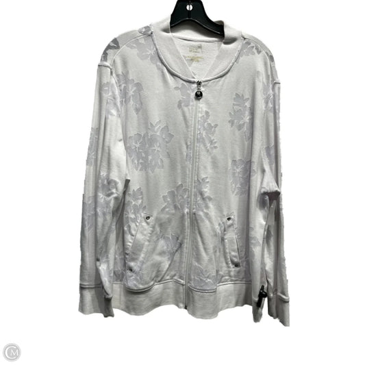 Jacket Other By Hearts Of Palm In White, Size: 1x